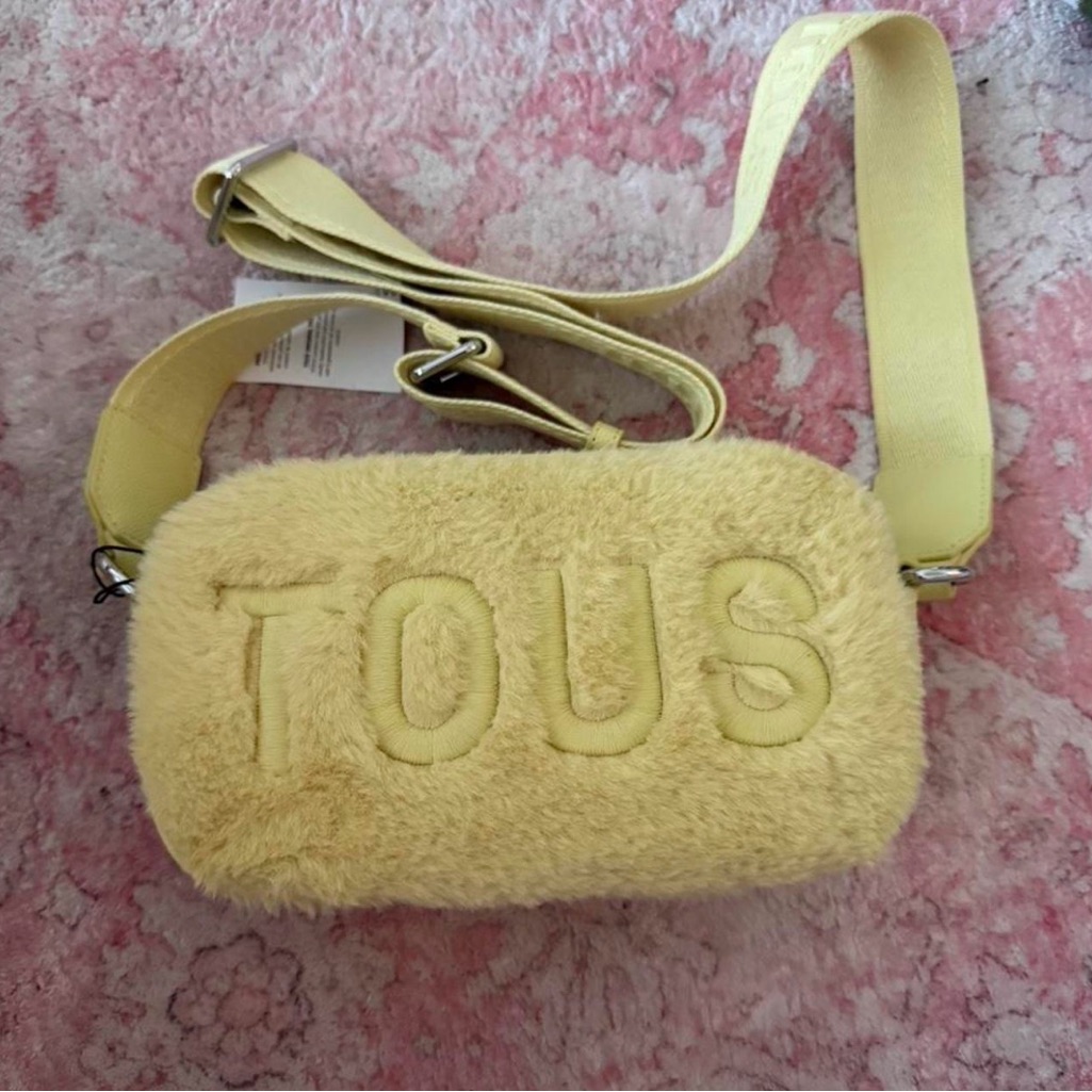 Tous Soft Yellow Crossbody Bag